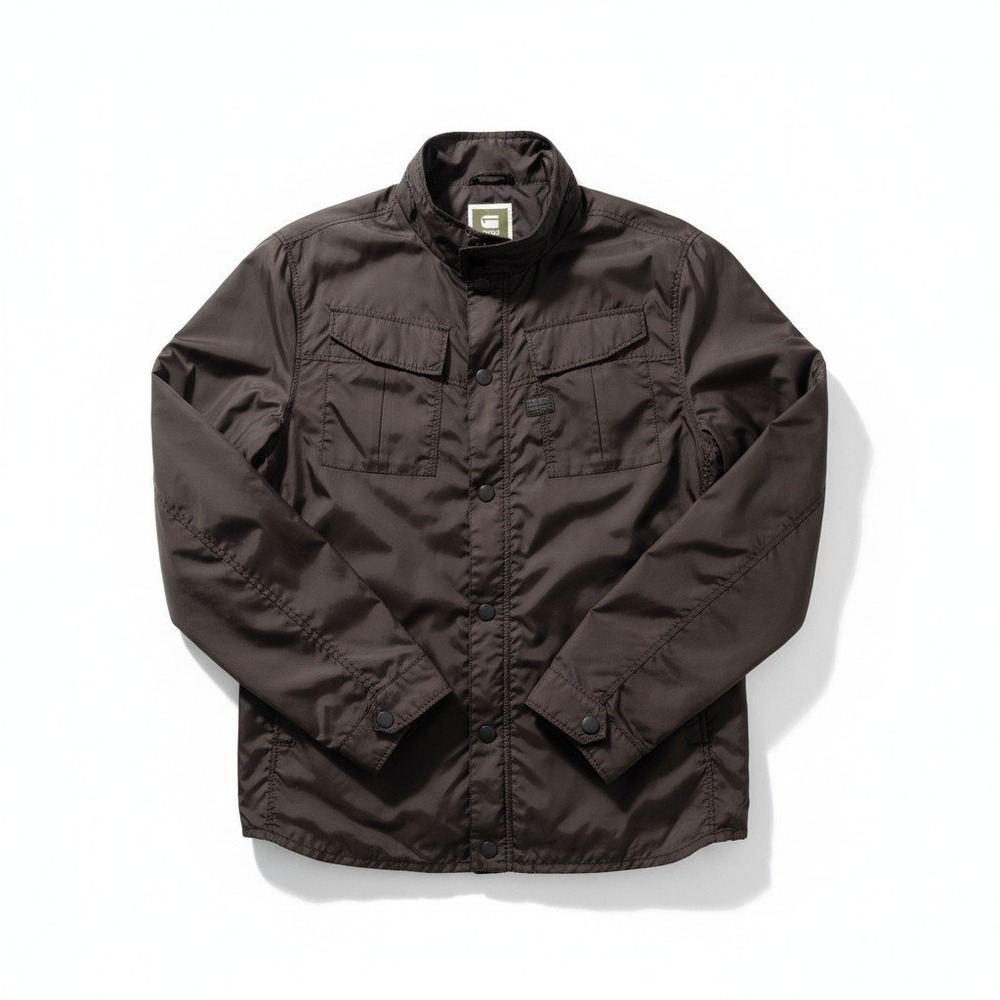 G-Star Raw Cargo Jacket XL Brown Nylon Field Utility Gorpcore Techwear